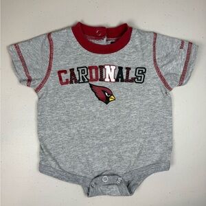 Cardinals baby onesie 3-6 months